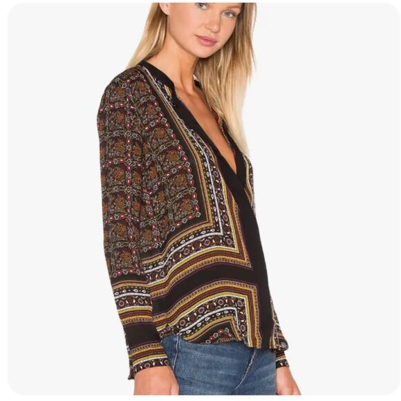 Revolve A.L.C. Franco 100% Silk Franco Top - Picture 3 of 15